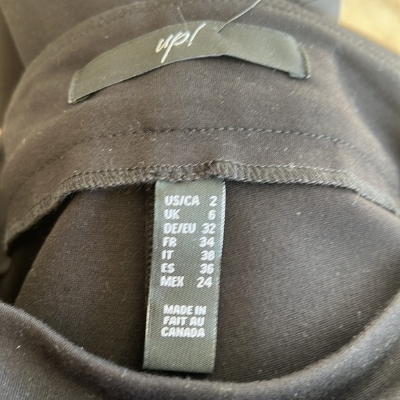 Stretch Ponte wide leg with tummy control. Nwt size 2 - Picture 8 of 10